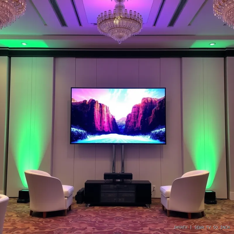 sewa tv 50 inch