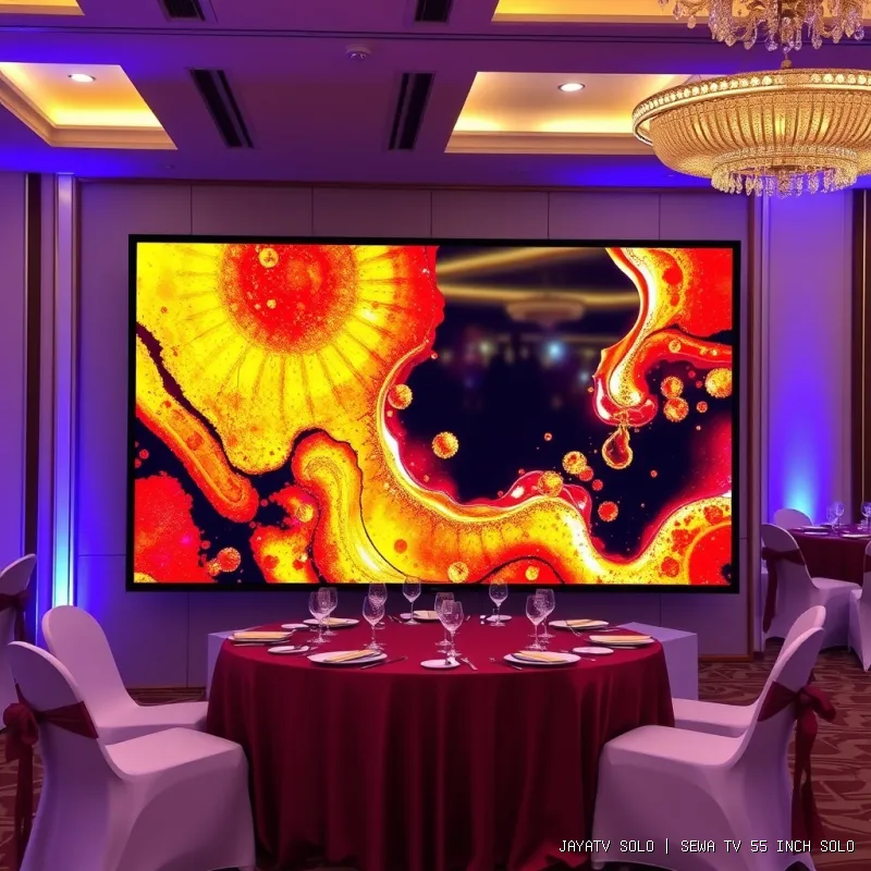 sewa tv 55 inch Solo