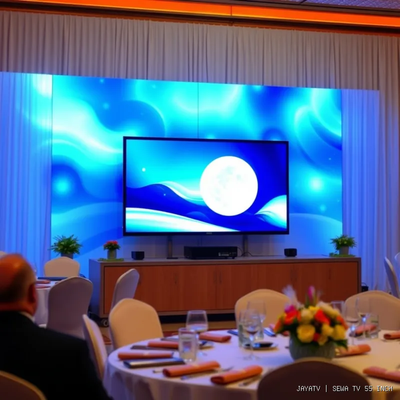 sewa tv 55 inch