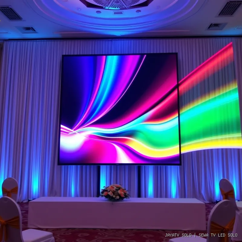 sewa tv led Solo