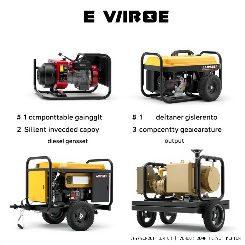 vendor sewa genset Klaten