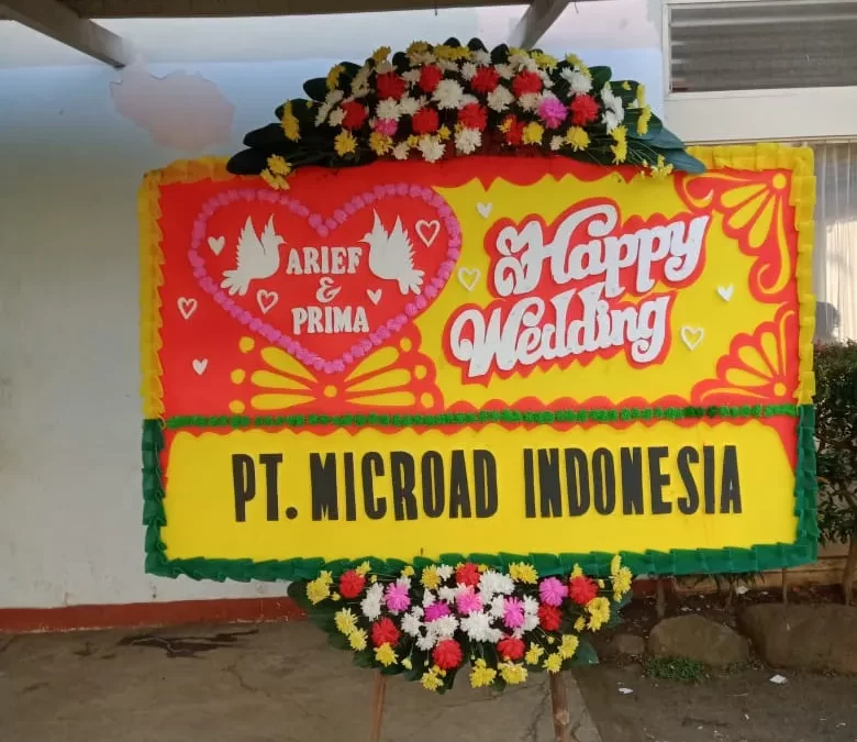 Membuat Pesanan Karangan Bunga untuk Perusahaan Jasa Pengaspalan Jakarta